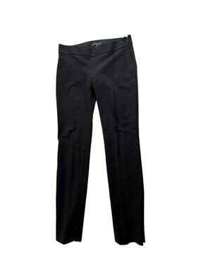 Ann Taylor Black Business Pants, Slim Size Women's 2.  Stretch.  Zipper Ankle